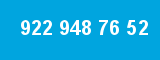 922 948 76 52 922 948 76 52